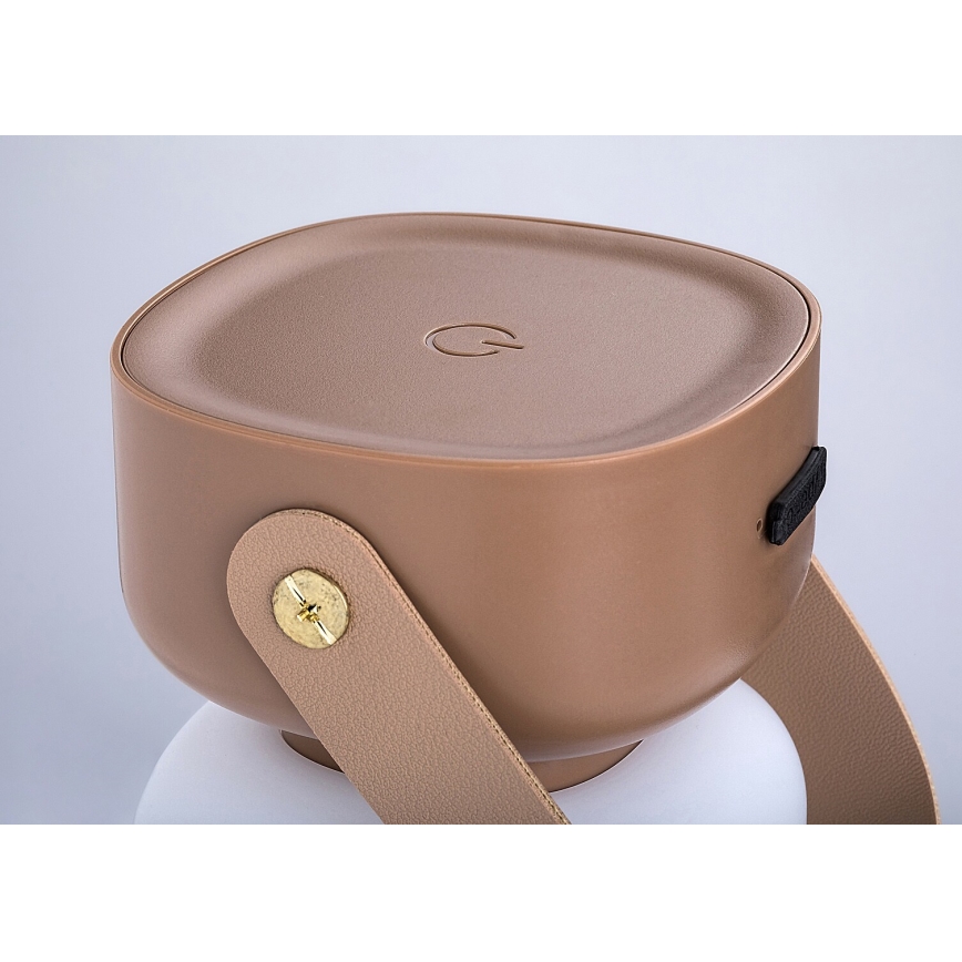Rabalux - LED Buiten dimbare touch oplaadbare tafellamp LED/3W/5V IP44 bruin