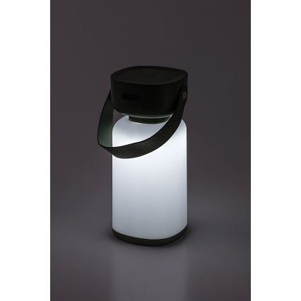 Rabalux - LED Buiten dimbare touch oplaadbare tafellamp LED/3W/5V IP44 groen