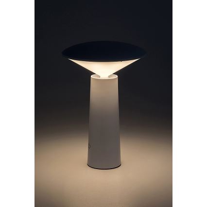Rabalux - LED Dimbare oplaadbare touch tafellamp POLPERRO LED/3W/3,7V 1200mAh wit
