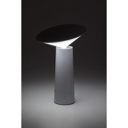 Rabalux - LED Dimbare oplaadbare touch tafellamp POLPERRO LED/3W/3,7V 1200mAh wit