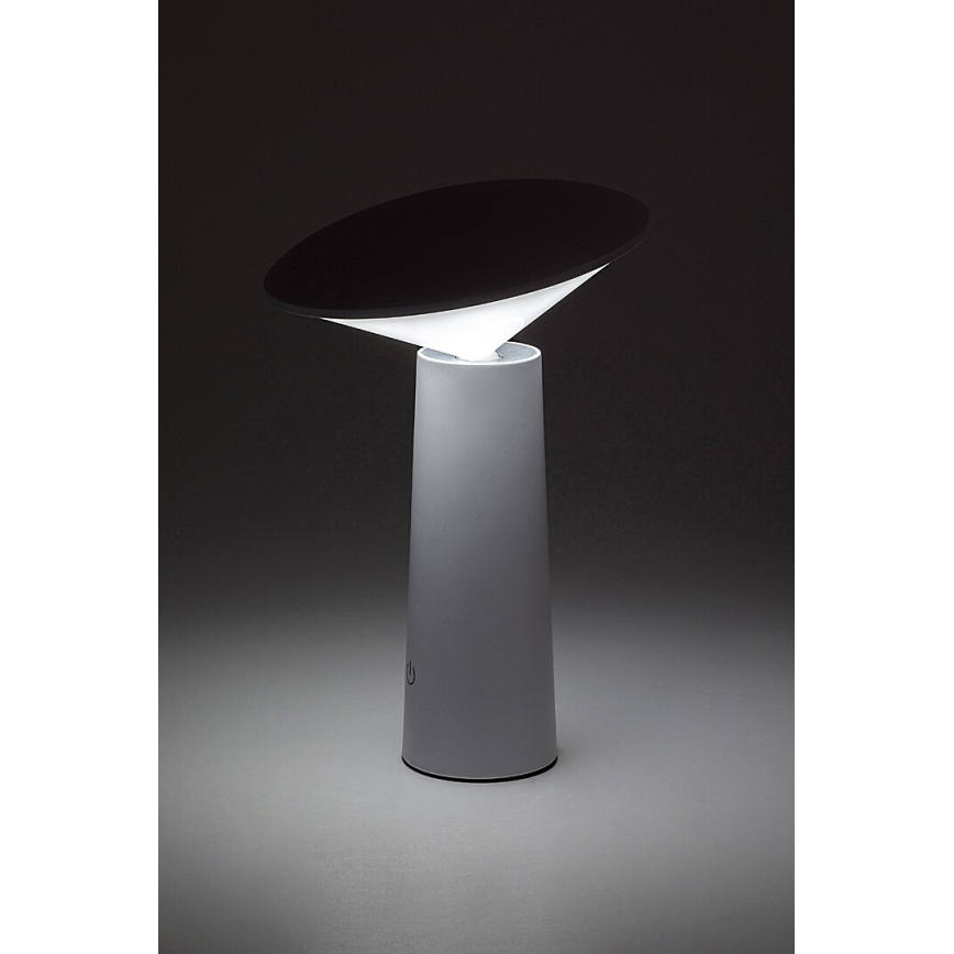 Rabalux - LED Dimbare oplaadbare touch tafellamp POLPERRO LED/3W/3,7V 1200mAh wit