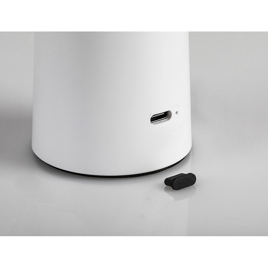 Rabalux - LED Dimbare oplaadbare touch tafellamp POLPERRO LED/3W/3,7V 1200mAh wit