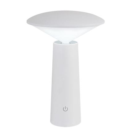 Rabalux - LED Dimbare oplaadbare touch tafellamp POLPERRO LED/3W/3,7V 1200mAh wit