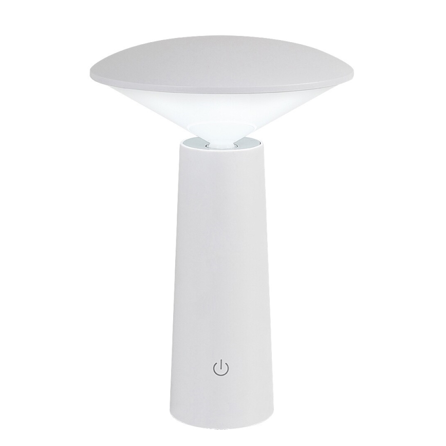 Rabalux - LED Dimbare oplaadbare touch tafellamp POLPERRO LED/3W/3,7V 1200mAh wit