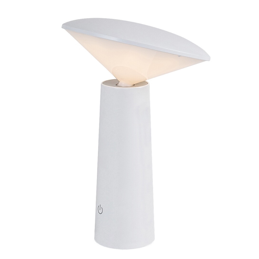 Rabalux - LED Dimbare oplaadbare touch tafellamp POLPERRO LED/3W/3,7V 1200mAh wit