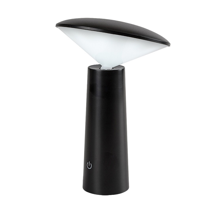 Rabalux - LED Dimbare oplaadbare touch tafellamp POLPERRO LED/3W/3,7V 1200mAh zwart
