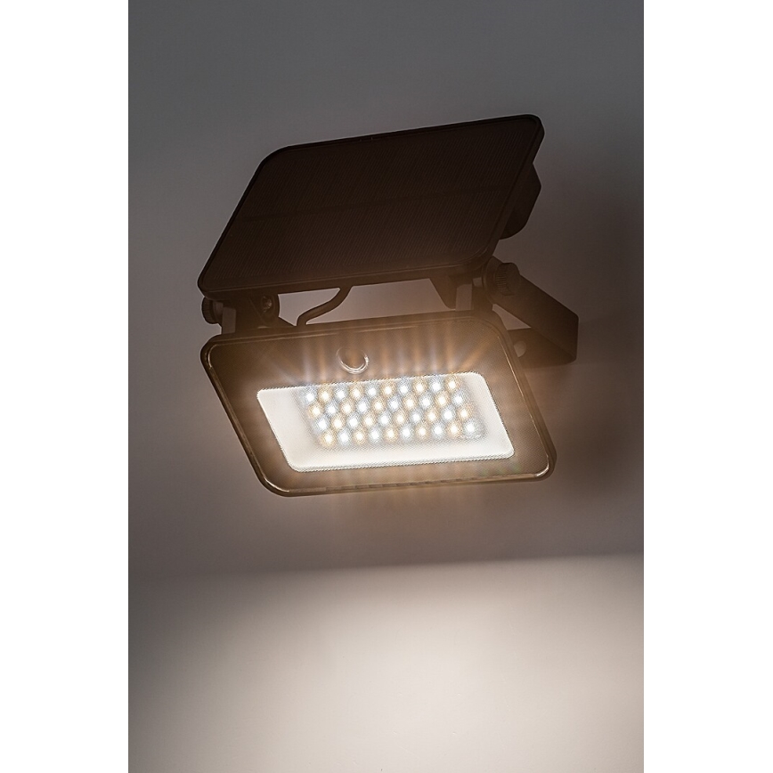 Rabalux - Solar LED Schijnwerper met Sensor LED/6W/3,7V 3000/4000/6500K IP65
