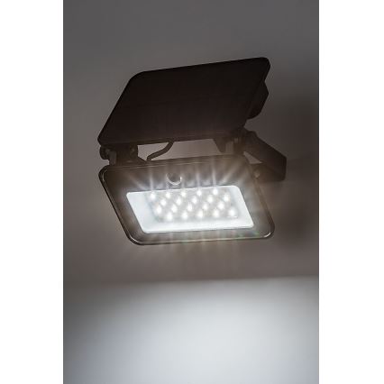 Rabalux - Solar LED Schijnwerper met Sensor LED/6W/3,7V 3000/4000/6500K IP65