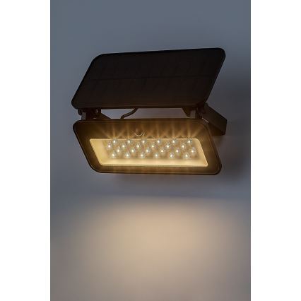 Rabalux - LED Zonne-spot met sensor LED/8W/3,7V 3000/4000/6500K IP65 2600 mAh