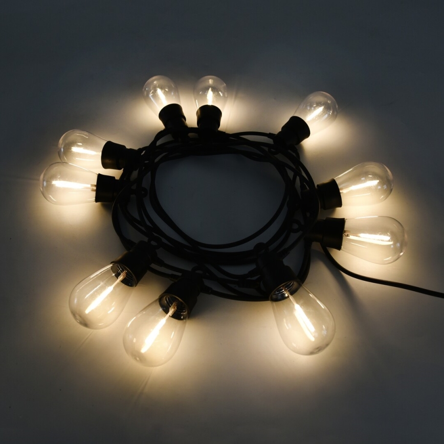 Rabalux - LED Solar ketting LED/3,6W/3,7V 6,5 m 1200mAh IP44