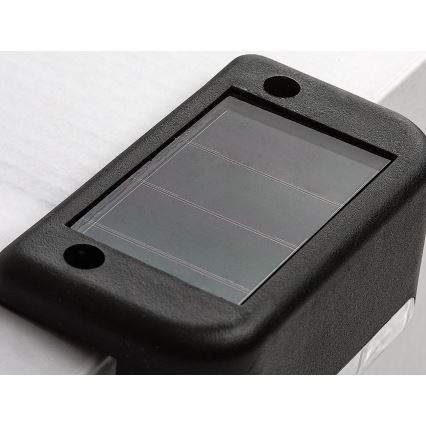 Rabalux - Set van 4 LED-zonne-wandlampen met schemersensor LED/0,06W/1,2V 300 mAh IP44