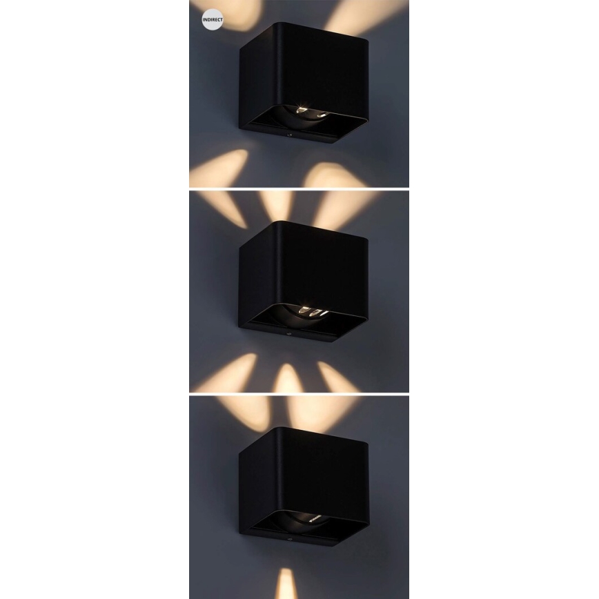 Rabalux - LED Wandlamp voor buiten LED/10W/230V IP54 zwart