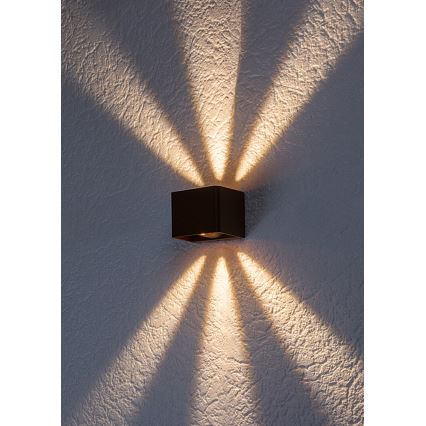 Rabalux - LED Wandlamp voor buiten LED/10W/230V IP54 bruin