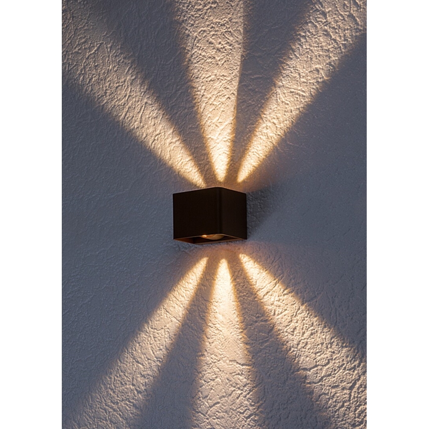 Rabalux - LED Wandlamp voor buiten LED/10W/230V IP54 bruin