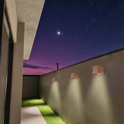 Rabalux - LED Wandlamp voor buiten LED/10W/230V IP54 bruin