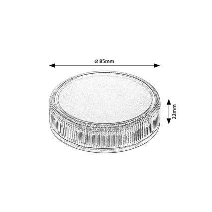 Rabalux - LED Zonne-energie lamp LED/0,3W/1,2V 800mAh IP65