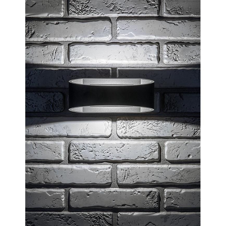 Rabalux - LED buitenwandlamp LED/9W/230V IP54 antraciet