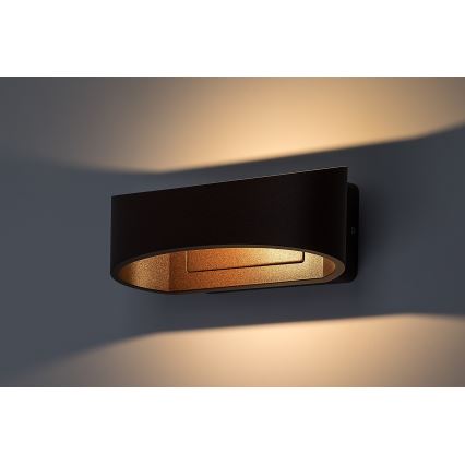 Rabalux - LED buitenwandlamp LED/9W/230V IP54 bruin