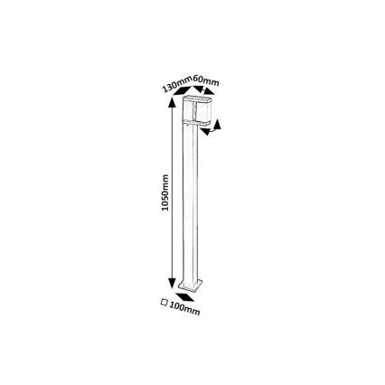 Rabalux - LED Buitenlamp LED/10W/230V IP54