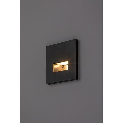 Rabalux - LED trapverlichting LED/1W/230V 3000/4500/6500K zwart