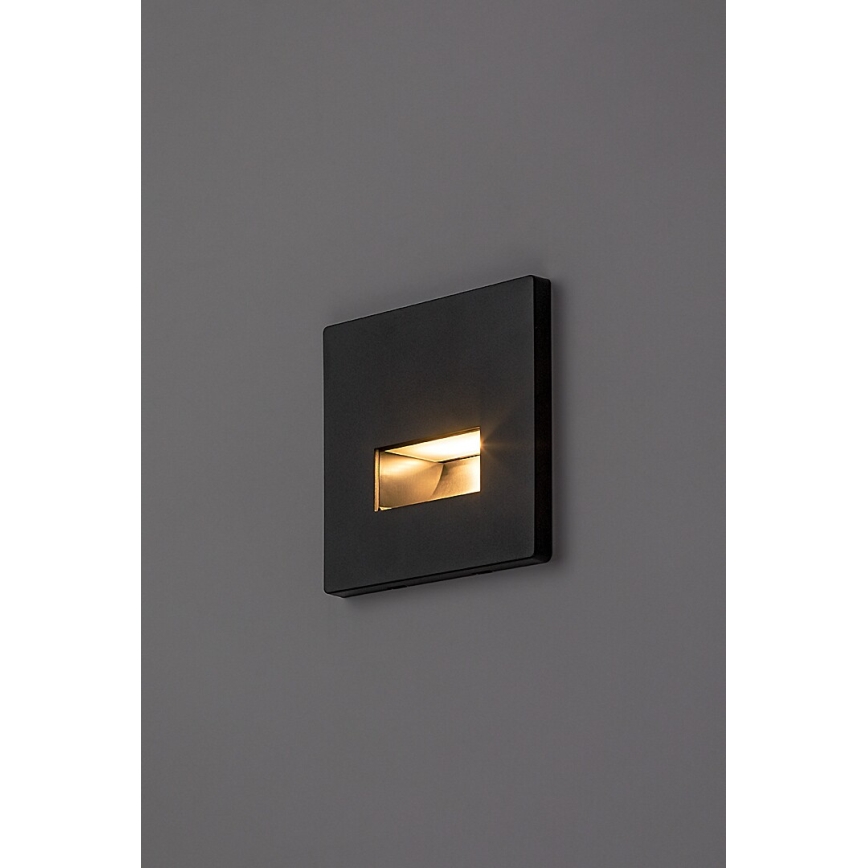Rabalux - LED trapverlichting LED/1W/230V 3000/4500/6500K zwart