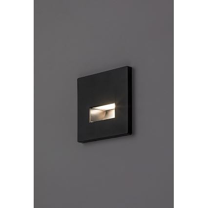 Rabalux - LED trapverlichting LED/1W/230V 3000/4500/6500K zwart