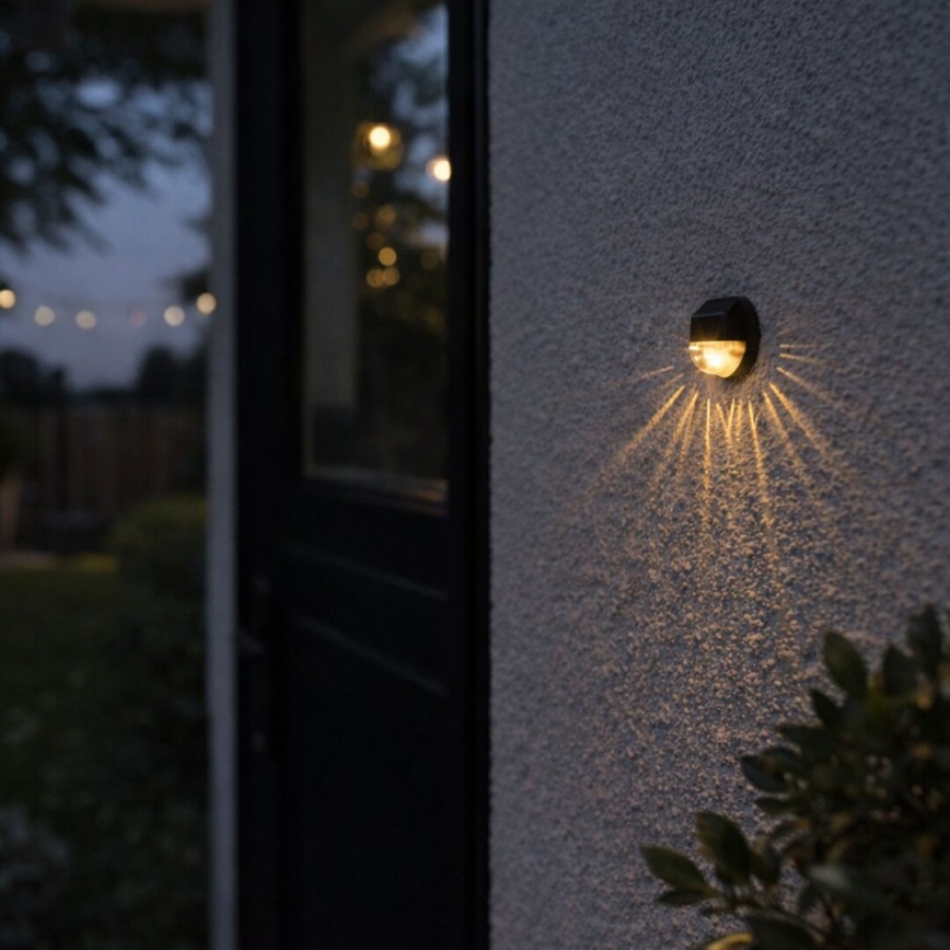 Rabalux - Set van 2 LED zonne-wandlampen LED/0,06W/1,2V 300 mAh IP44