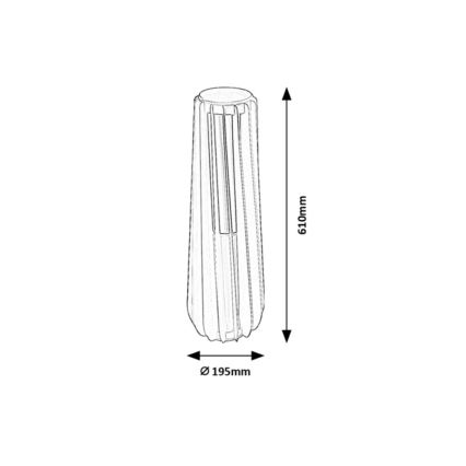 Rabalux - LED buitenwandlamp LED/12W/230V IP54