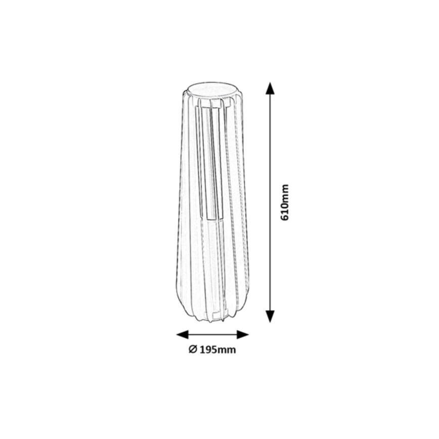 Rabalux - LED buitenwandlamp LED/12W/230V IP54