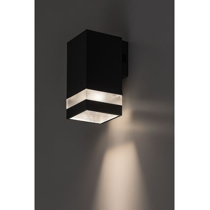 Rabalux - LED buitenwandlamp LED/9W/230V IP65 antraciet