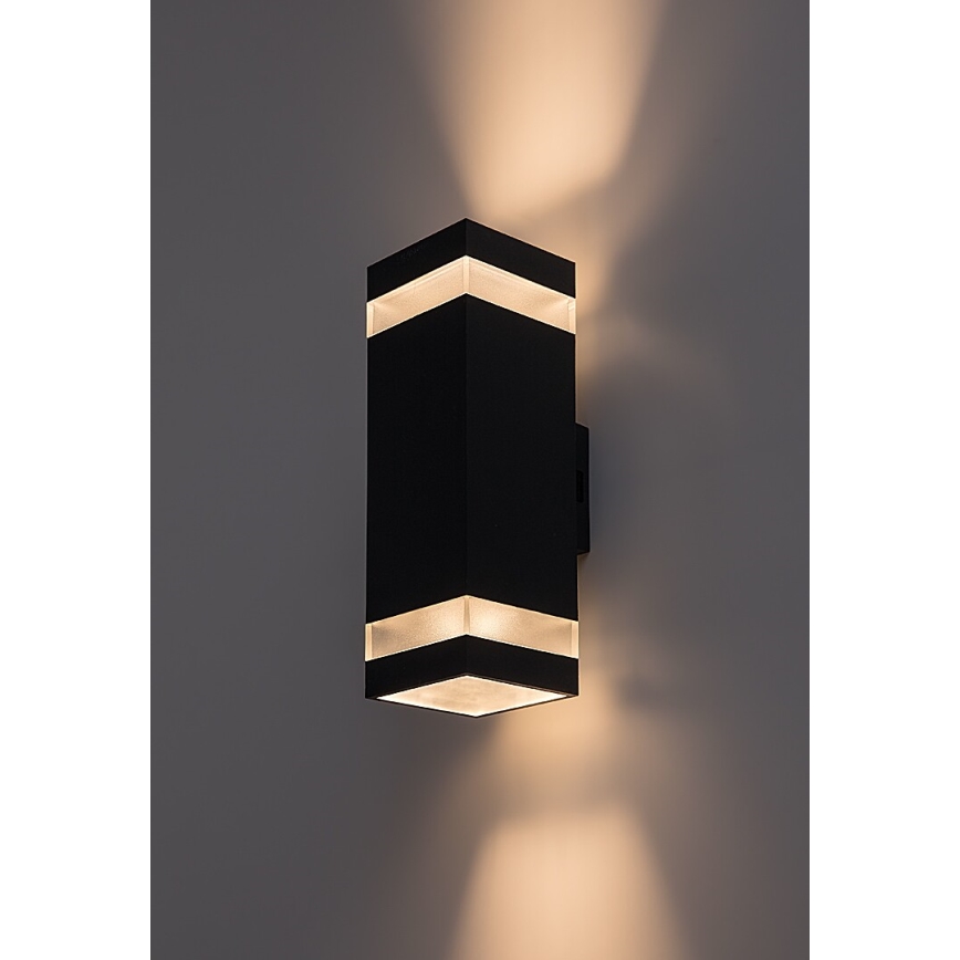 Rabalux - LED buitenwandlamp 16W/230V IP65 antraciet