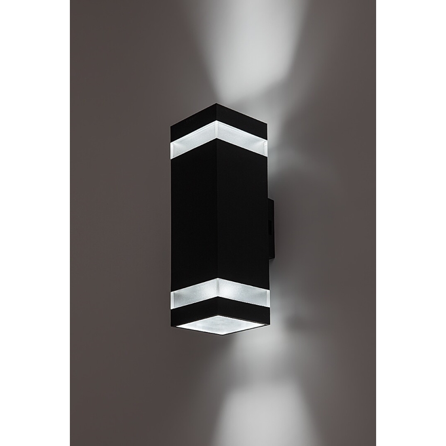 Rabalux - LED buitenwandlamp 16W/230V IP65 antraciet