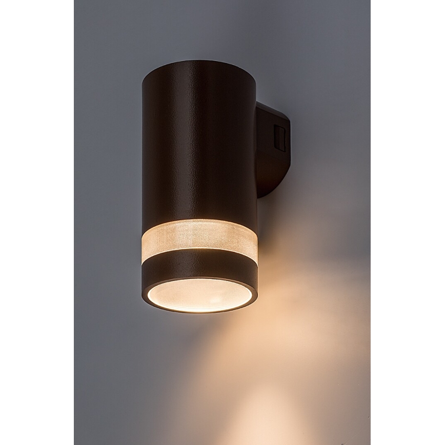 Rabalux - LED buitenwandlamp LED/9W/230V IP65 bruin