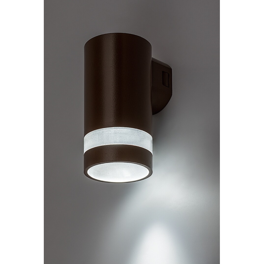 Rabalux - LED buitenwandlamp LED/9W/230V IP65 bruin