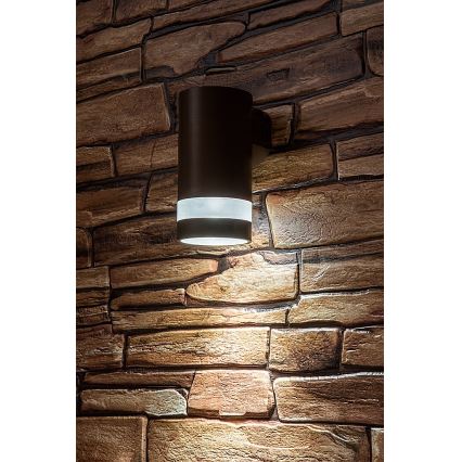 Rabalux - LED buitenwandlamp LED/9W/230V IP65 bruin