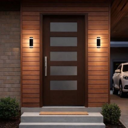 Rabalux - LED buitenwandlamp LED/16W/230V IP65 bruin