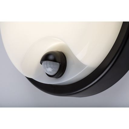 Rabalux - LED buitenwandlamp met sensor LED/18W/230V IP65 zwart