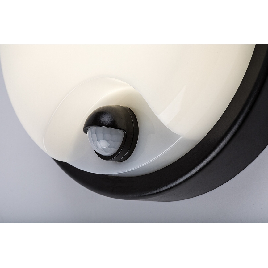 Rabalux - LED buitenwandlamp met sensor LED/18W/230V IP65 zwart