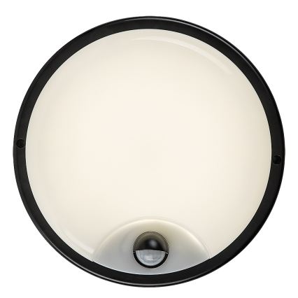 Rabalux - LED buitenwandlamp met sensor LED/18W/230V IP65 zwart