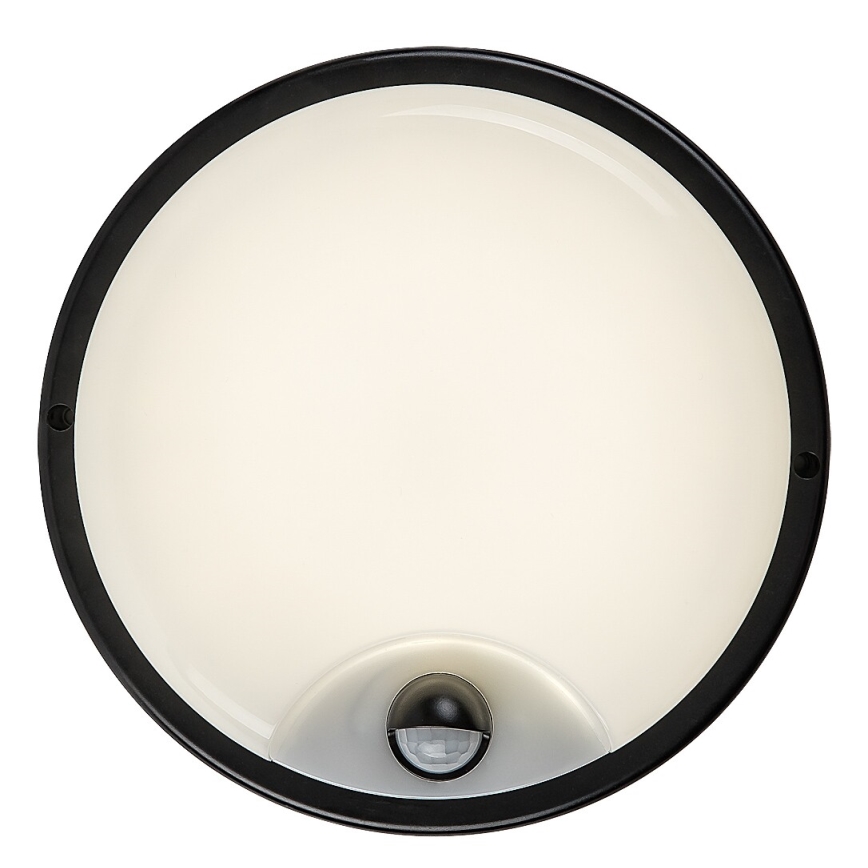 Rabalux - LED buitenwandlamp met sensor LED/18W/230V IP65 zwart