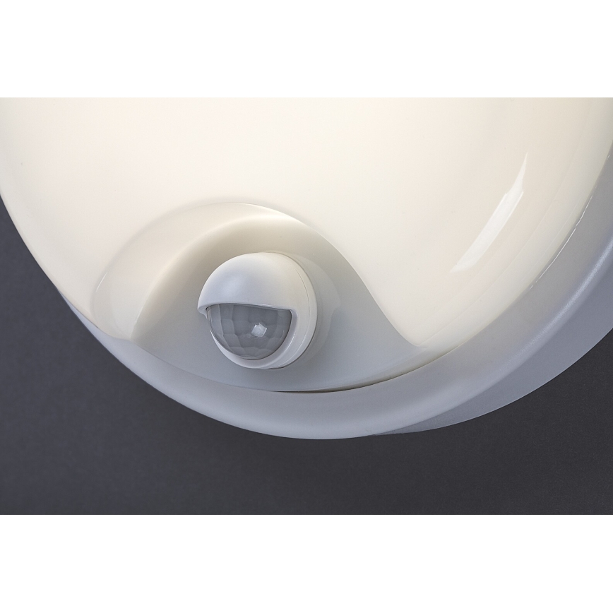 Rabalux - LED buitenwandlamp met sensor LED/18W/230V IP65 wit