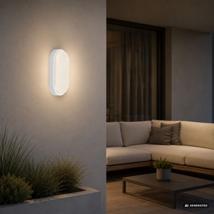Rabalux - LED buitenwandlamp LED/14W/230V IP54 wit