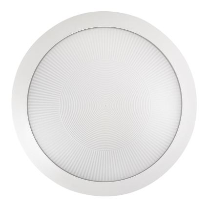 Rabalux - Plafondlamp voor buiten 1xE27/9W/230V IP65 Ø 30 cm wit