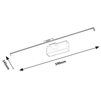 Rabalux - LED Wandlamp LED/12W/230V 3000K 59 cm