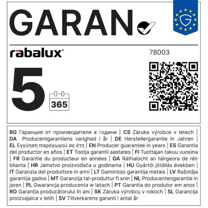 Rabalux - LED Onderbouwlamp LED/4W/230V 4000K 31 cm
