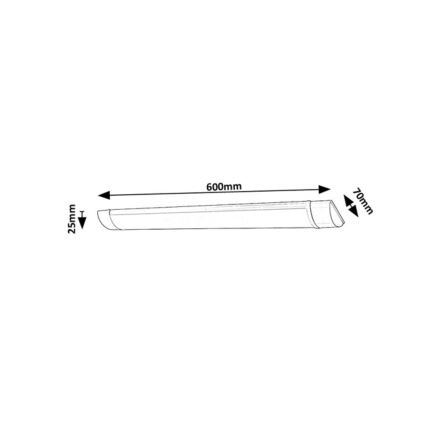 Rabalux - LED onderbouwarmatuur LED/18W/230V 60 cm