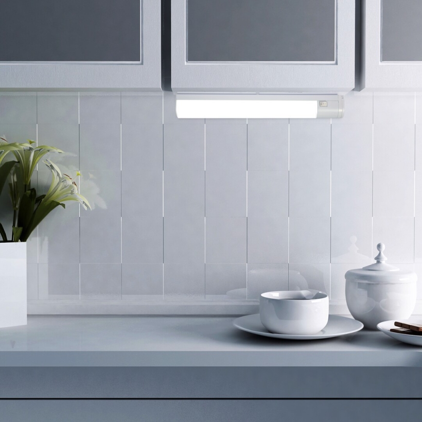 Rabalux - LED Onder keukenkastverlichting met stopcontact LED/17W/230V 4000K IP44 wit 57 cm