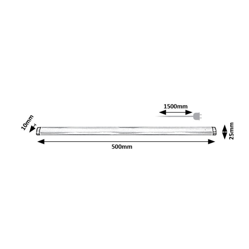Rabalux - keukenkast licht LED/5W/230V 4000K 50 cm