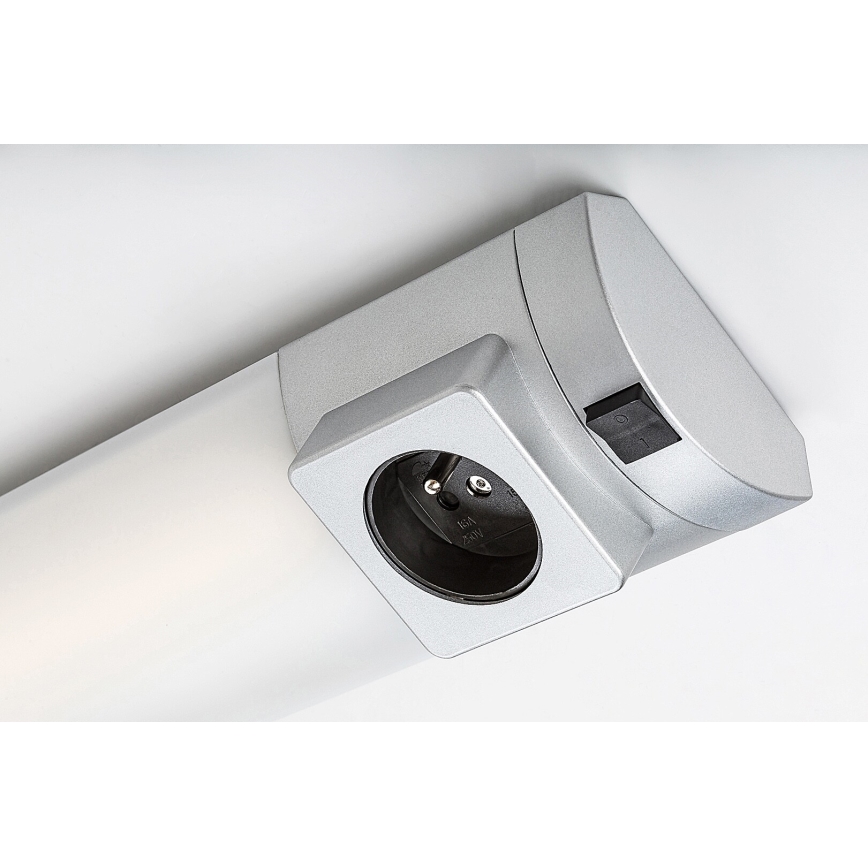 Rabalux - LED Onder keukenkastverlichting met stopcontact LED/5W/230V 4000K 45 cm zilver