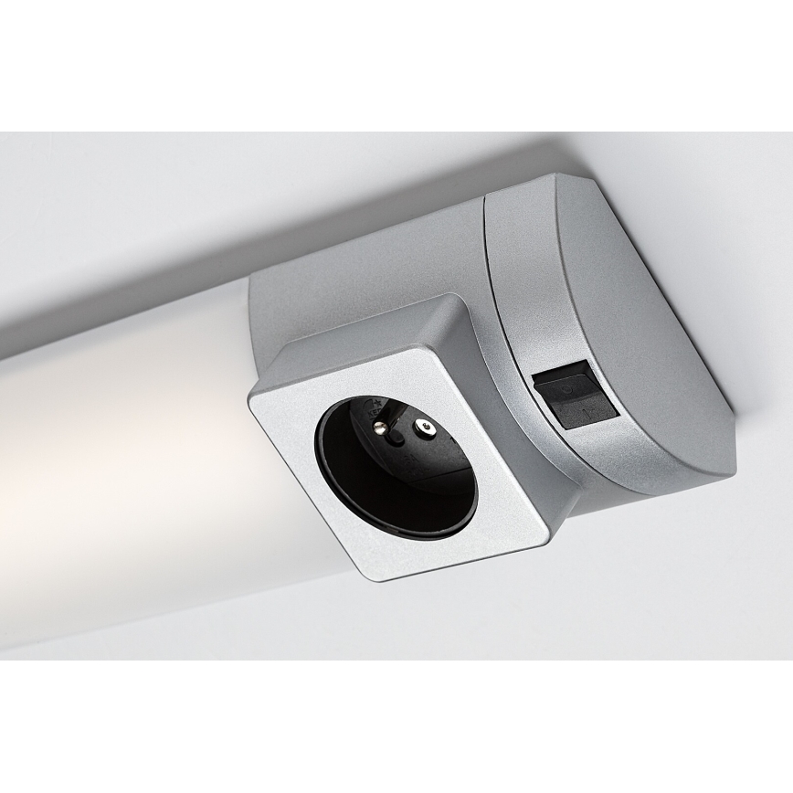Rabalux - LED Onder keukenkastverlichting met stopcontact LED/8W/230V 4000K 68 cm zilver